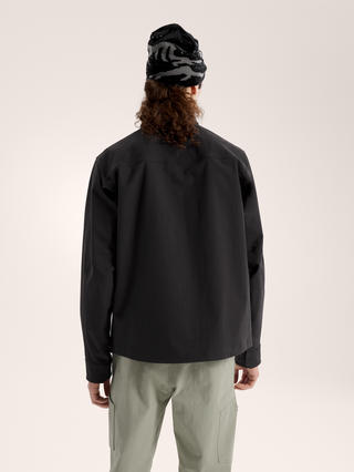 [arcteryx] Cronin Cotton Overshirt for Men - Black