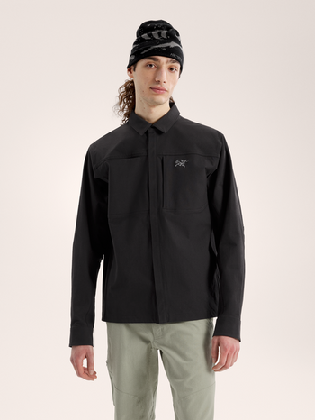 [arcteryx] Cronin Cotton Overshirt for Men - Black