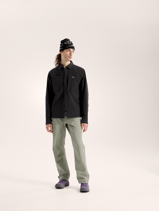 [arcteryx] Cronin Cotton Overshirt for Men - Black