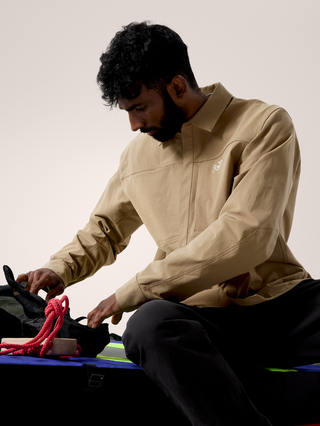 [arcteryx] Cronin Cotton Overshirt for Men - Canvas