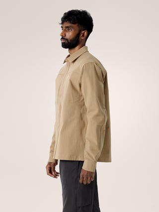 [arcteryx] Cronin Cotton Overshirt for Men - Canvas