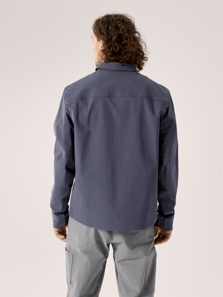 [arcteryx] Cronin Cotton Overshirt for Men - Dk Stratus