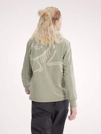 [arcteryx] Crag Cotton Bird Crew Long Sleeve Women's - Habitat