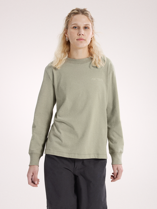 [arcteryx] Crag Cotton Bird Crew Long Sleeve Women's - Habitat