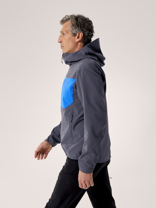 [arcteryx] Gamma MX Hoodie Men's - Dk Stratus / Fluidity