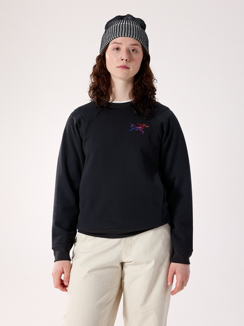 [arcteryx] Aestus Crew Women's - Black / Multi
