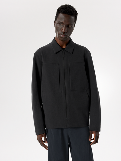 [arcteryx] Myon Softshell Overshirt for Men - Black