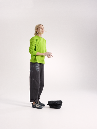 [arcteryx] Clarkia Cotton Wide-Leg Pants for Women - Black