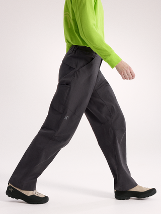 [arcteryx] Clarkia Cotton Wide-Leg Pants for Women - Black
