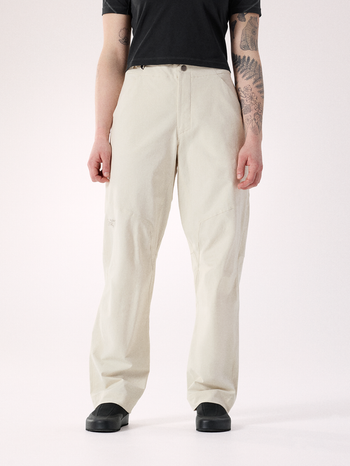 [arcteryx] Clarkia Cotton Wide-Leg Pants for Women - Sea Salt