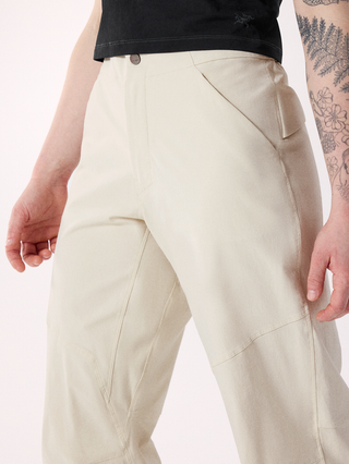 [arcteryx] Clarkia Cotton Wide-Leg Pants for Women - Sea Salt