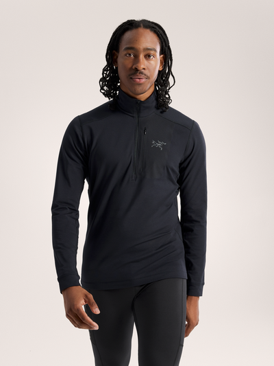 [arcteryx] Low LT Zip Neck Men's - Black