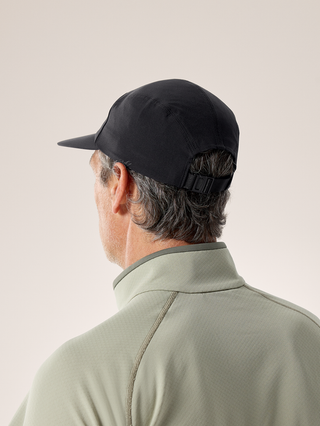 [arcteryx] Gamma 5 Panel Cap - Black / Arctic Silk