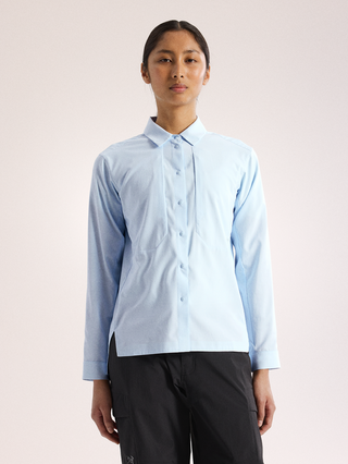 [arcteryx] Cima Long Sleeve Shirt Women's - Alpine Blue
