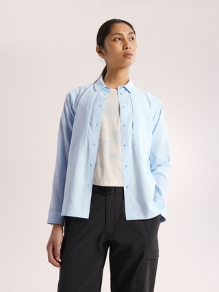 [arcteryx] Cima Long Sleeve Shirt Women's - Alpine Blue