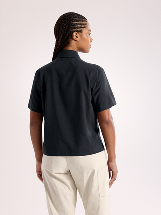 [arcteryx] Seema Short Sleeve Shirt for Women - Black