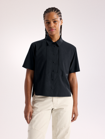 [arcteryx] Seema Short Sleeve Shirt for Women - Black