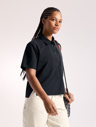[arcteryx] Seema Short Sleeve Shirt for Women - Black