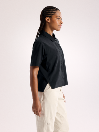 [arcteryx] Seema Short Sleeve Shirt for Women - Black