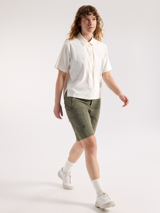 [arcteryx] Seema Short Sleeve Shirt for Women - Arctic Silk