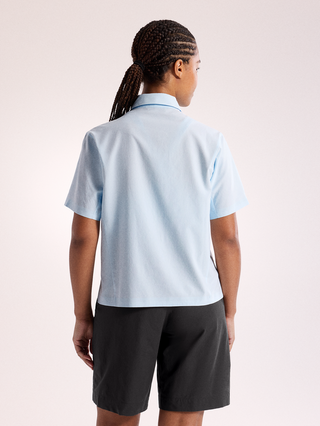 [arcteryx] Seema Short Sleeve Shirt for Women - Alpine Blue