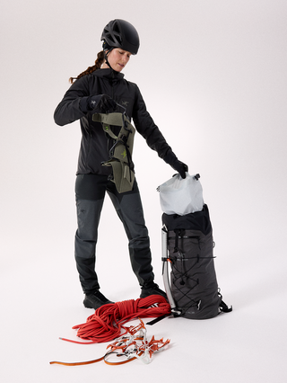 [arcteryx] Siphon Pants Women's - Black / Graphite