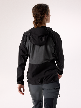 [arcteryx] Siphon Hoodie Women's - Black / Graphite