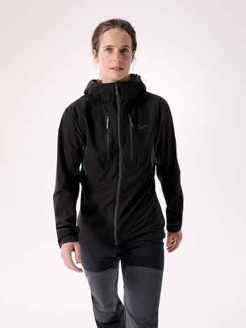 [arcteryx] Siphon Hoodie Women's - Black / Graphite