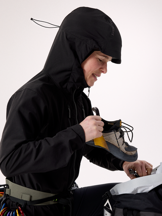 [arcteryx] Siphon Hoodie Women's - Black / Graphite