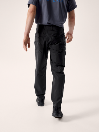 [arcteryx] Crag Cotton Pants for Men - Black