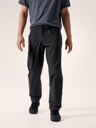 [arcteryx] Crag Cotton Pants for Men - Black