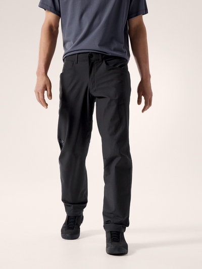 [arcteryx] Crag Cotton Pants for Men - Black