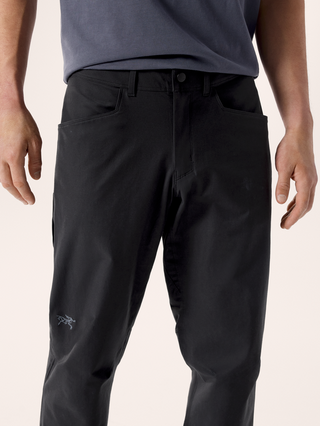 [arcteryx] Crag Cotton Pants for Men - Black