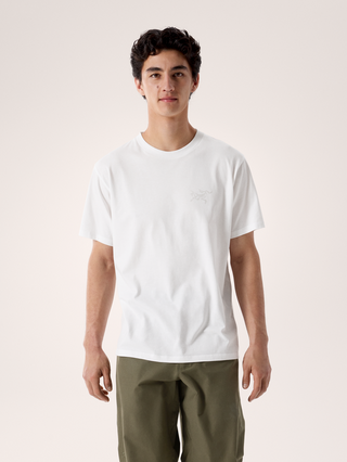 [arcteryx] Crag SL Cotton Short Sleeve Men's - White Light