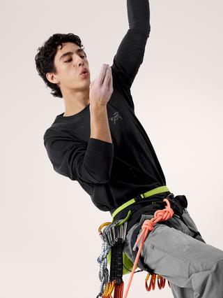 [arcteryx] Crag SL Cotton Long Sleeve Men's - Black