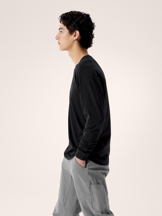 [arcteryx] Crag SL Cotton Long Sleeve Men's - Black