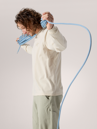 [arcteryx] Crag SL Cotton Long Sleeve Men's - Sea Salt