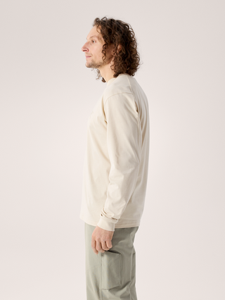 [arcteryx] Crag SL Cotton Long Sleeve Men's - Sea Salt