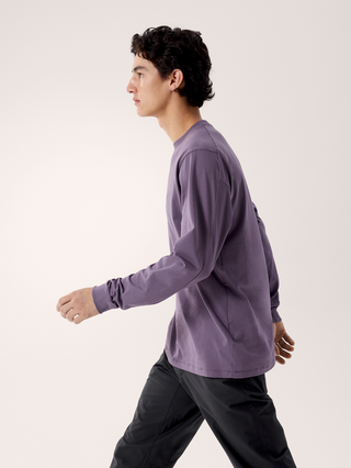 [arcteryx] Crag SL Cotton Long Sleeve Men's - Lt Moondrop