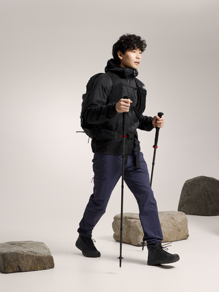 [arcteryx] Atom Hoodie for Men - Carob / Blk / Dynasty
