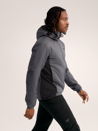 [arcteryx] Atom Hoodie for Men - Carob / Blk / Dynasty