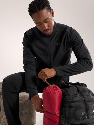 [arcteryx] Kyanite Lightweight Jacket for Men - Black
