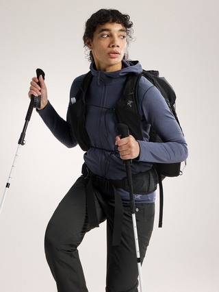 [arcteryx] Kyanite LT Hoodie Women's - Dk Stratus