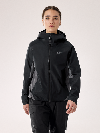[arcteryx] Solano Hoodie Women's - Black / Cloud
