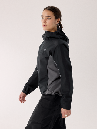 [arcteryx] Solano Hoodie Women's - Black / Cloud