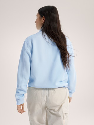 [arcteryx] Orela Zip Neck Women's - Alpine Blue