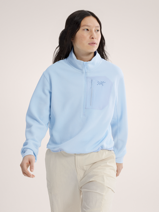 [arcteryx] Orela Zip Neck Women's - Alpine Blue