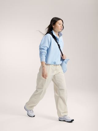 [arcteryx] Orela Zip Neck Women's - Alpine Blue
