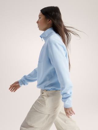 [arcteryx] Orela Zip Neck Women's - Alpine Blue