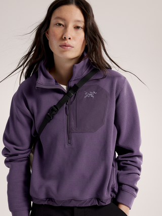 [arcteryx] Orela Zip Neck Women's - Moondrop